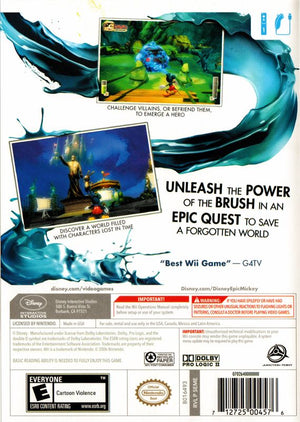 Disney Epic Mickey - Wii