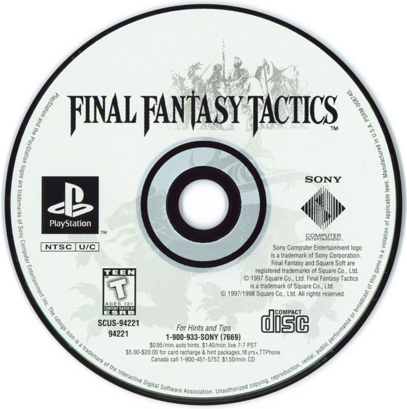 Final Fantasy Tactics - PlayStation