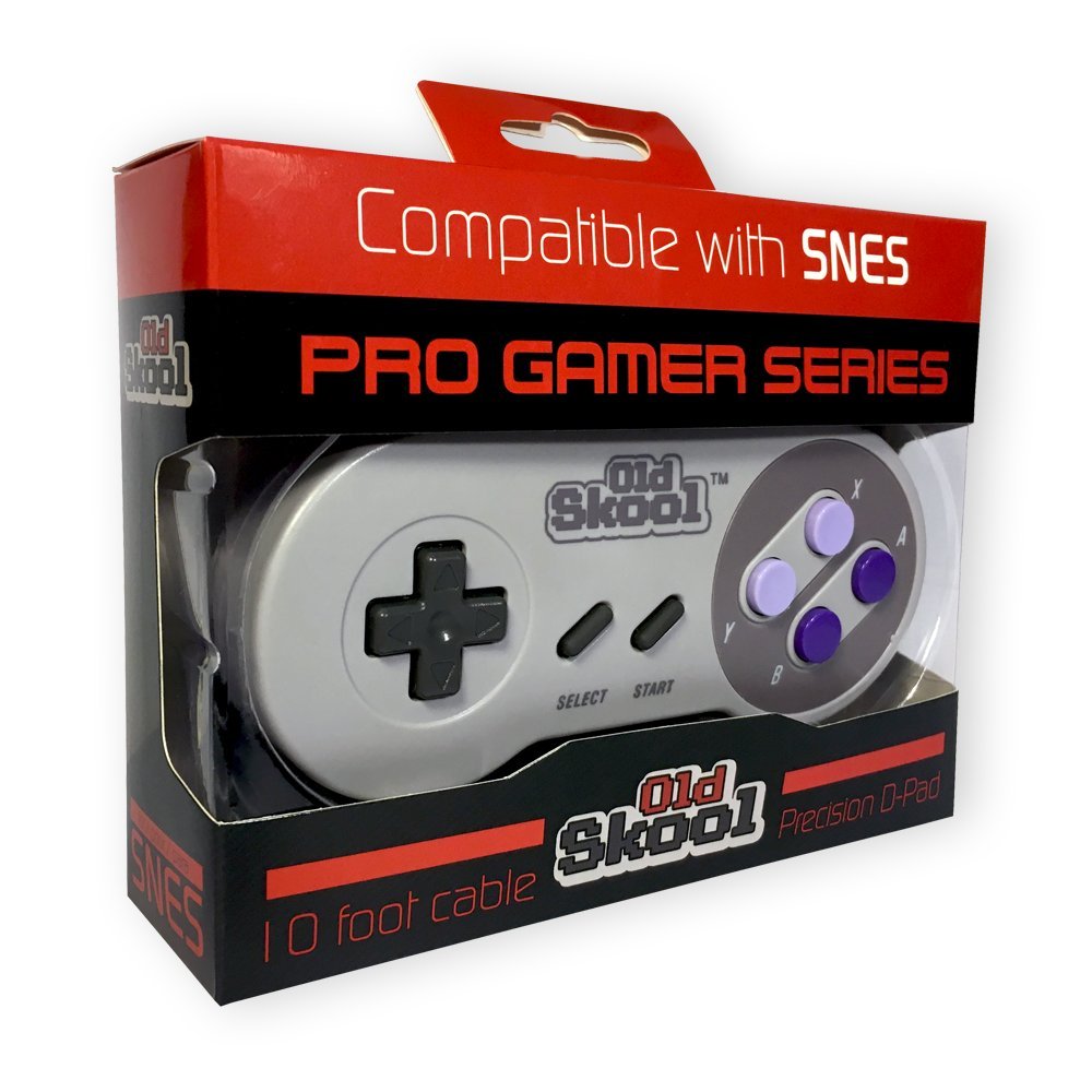 Wired Controller for Super Nintendo SNES