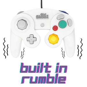 Wired Controller for Nintendo GameCube / Wii - White