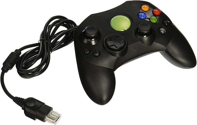 Wired S-Type Controller for Original Xbox - Black