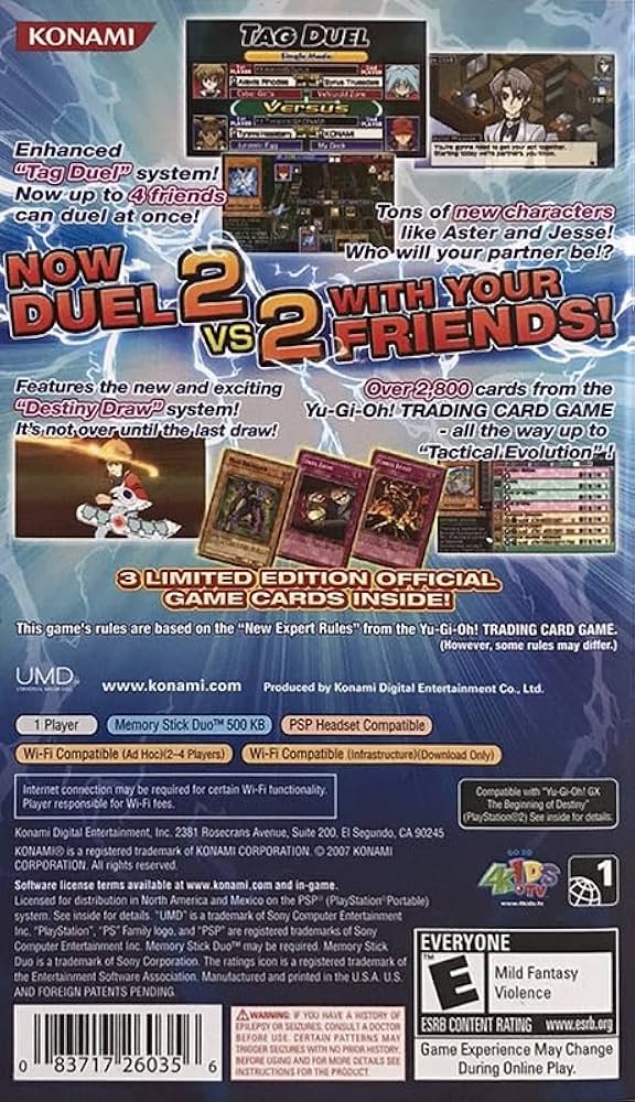 Yu-Gi-Oh GX: Tag Force 2 - PSP