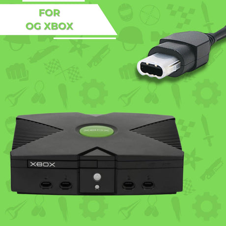 Wired S-Type Controller for Original Xbox