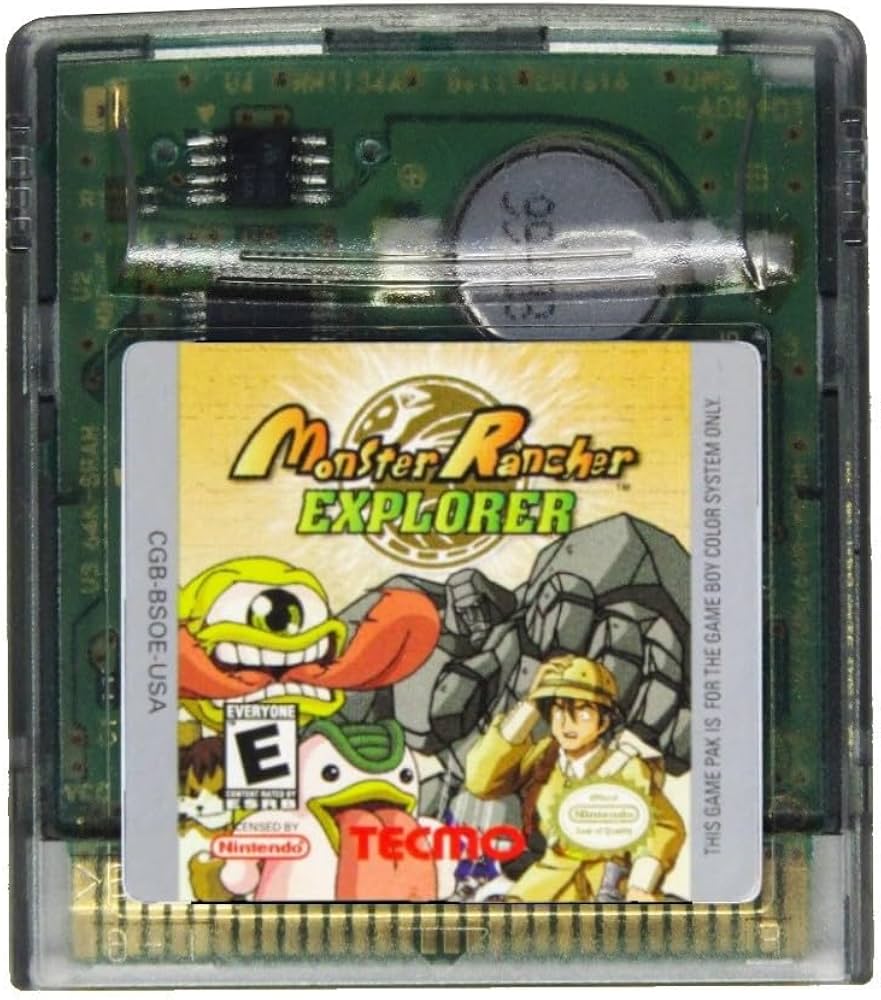 Monster Rancher Explorer - Game Boy Color