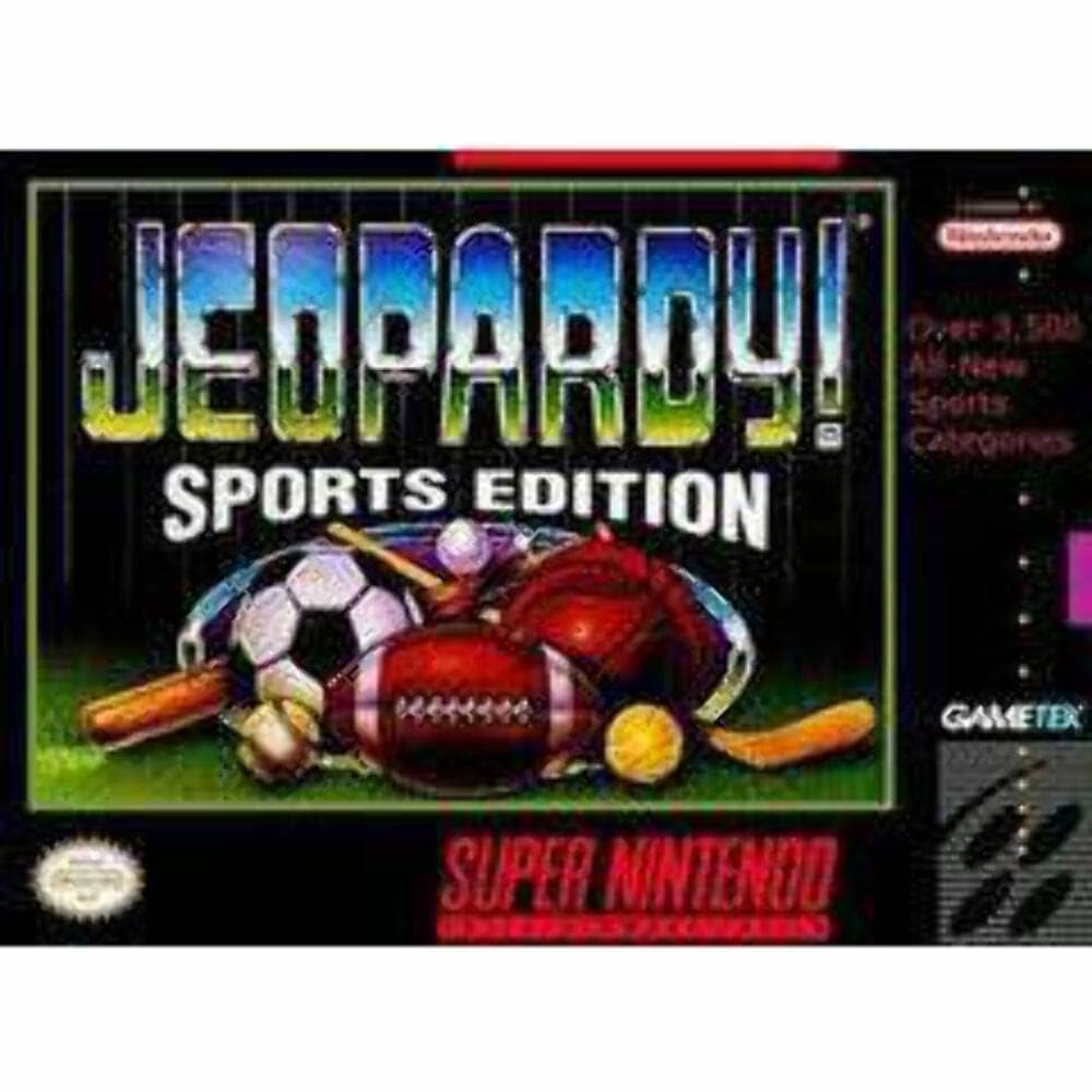 Jeopardy! Sports Edition - Super Nintendo