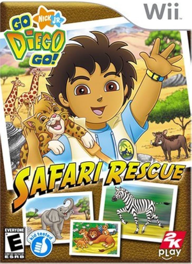 Go, Diego, Go! Safari Rescue - Wii
