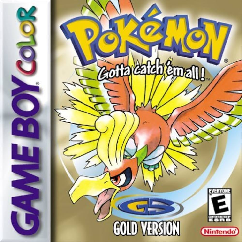 Pokémon Gold Version - Game Boy Color