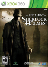 The Testament of Sherlock Holmes- Xbox 360
