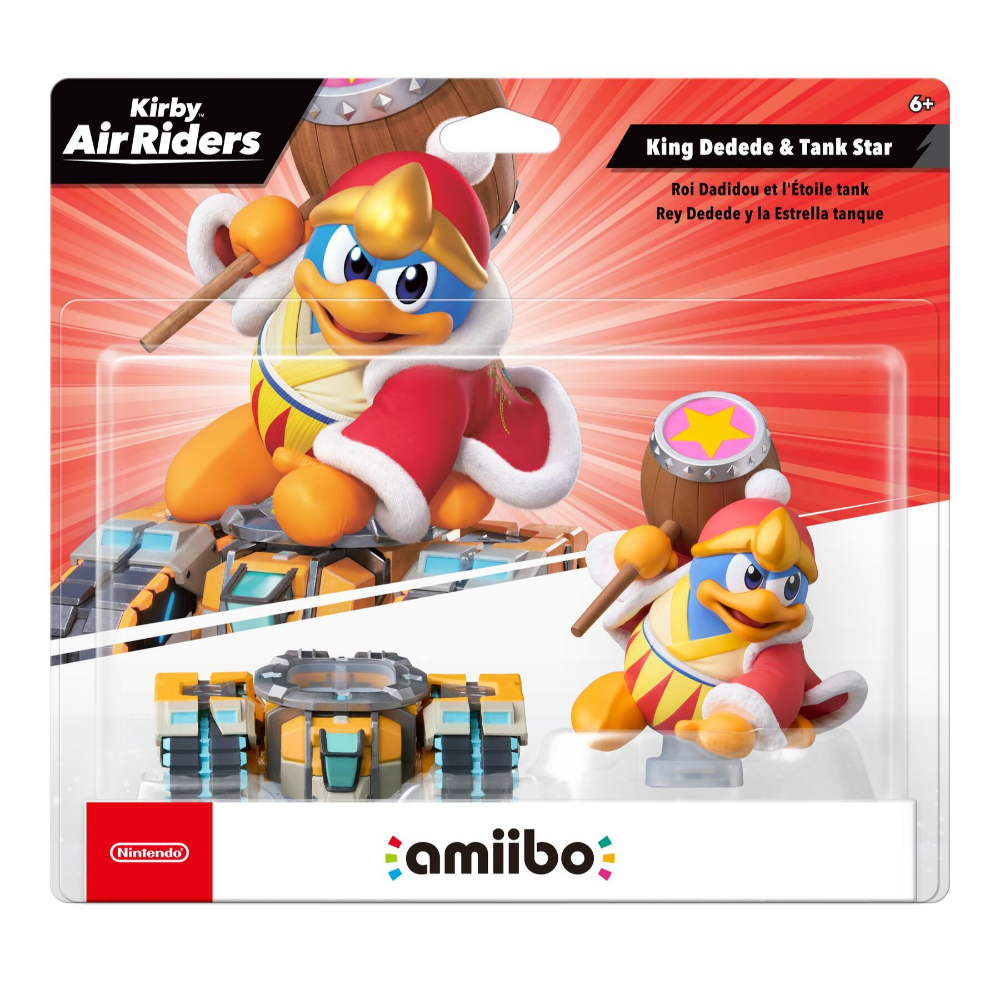 amiibo - King Dedede & Tank Star - Kirby Air Riders Series