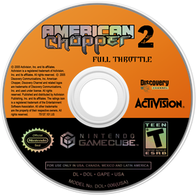 American Chopper 2: Full Throttle - GameCube