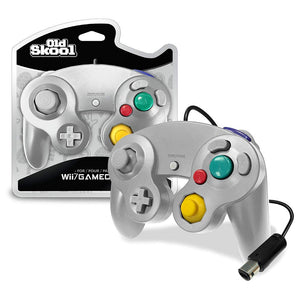 Wired Controller for Nintendo GameCube / Wii - Platinum / Silver