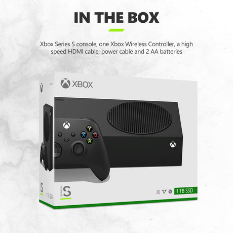 Xbox Series S 1TB Digital Console - Carbon Black
