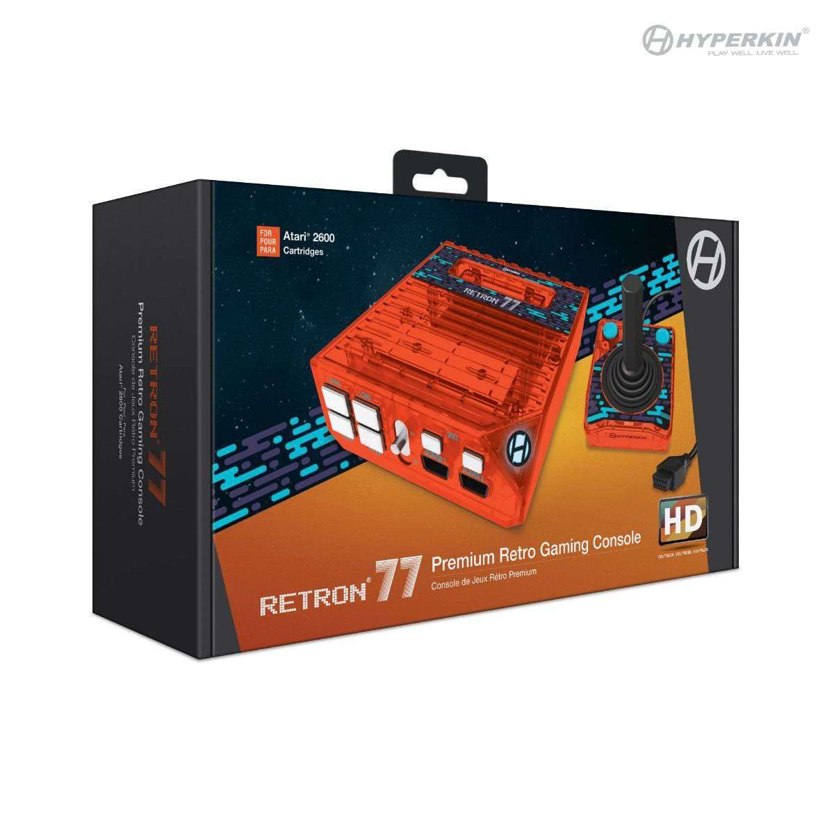 RetroN 77: HD Gaming Console for Atari 2600 - Retro Amber