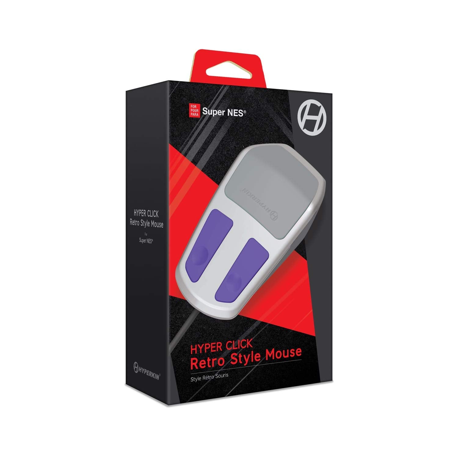 Hyper Click Retro Style Mouse for Super Nintendo / SNES