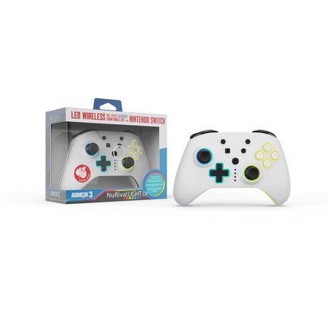 NuRival Wireless Controller with Hall Effect Sticks for Nintendo Switch, Switch 2