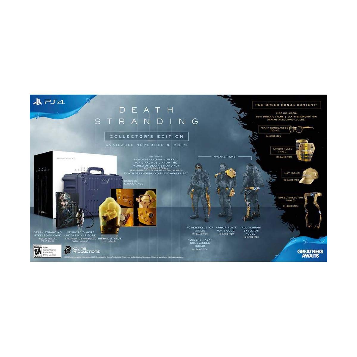 Death Stranding: Collector's Edition - PlayStation 4 – Bitjump Games