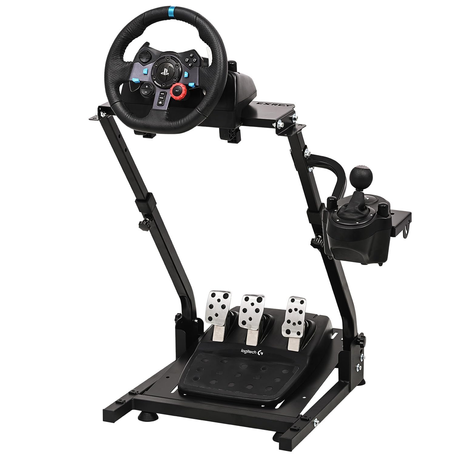G920 Driving Force Racing Wheel, Floor Pedals, & Stand for Xbox One, Series X|S, PC