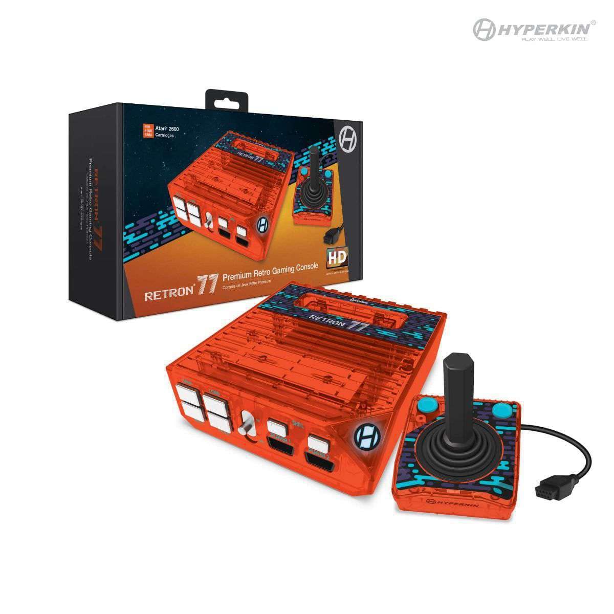 RetroN 77: HD Gaming Console for Atari 2600 - Retro Amber