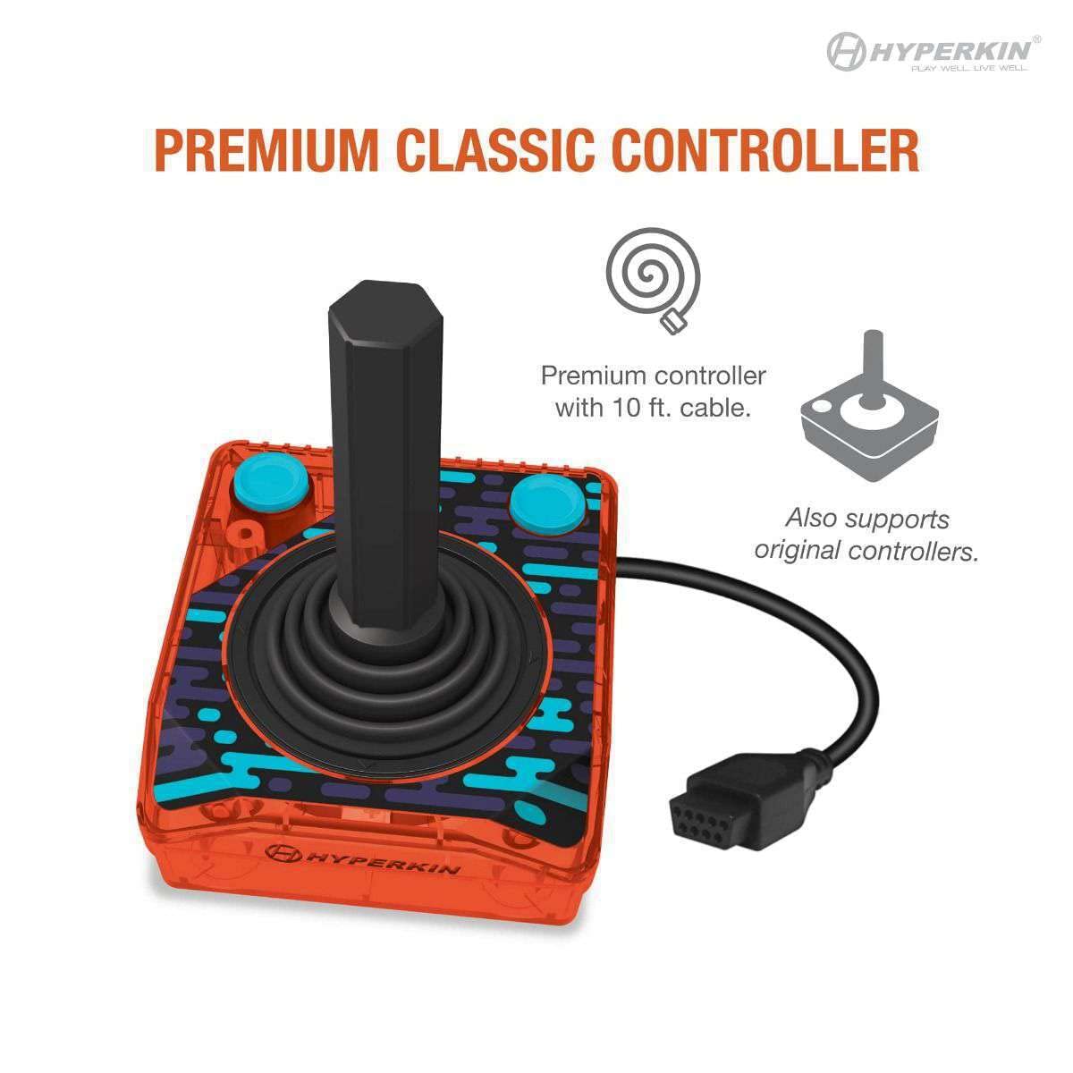 RetroN 77: HD Gaming Console for Atari 2600 - Retro Amber