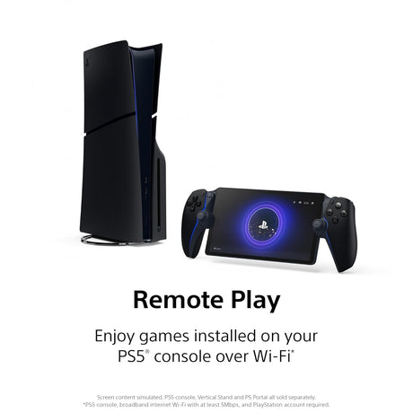 PlayStation Portal Remote Player for PS5 Console - Midnight Black