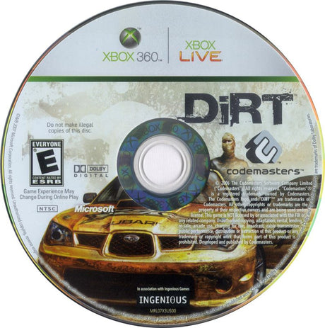 DiRT - Xbox 360