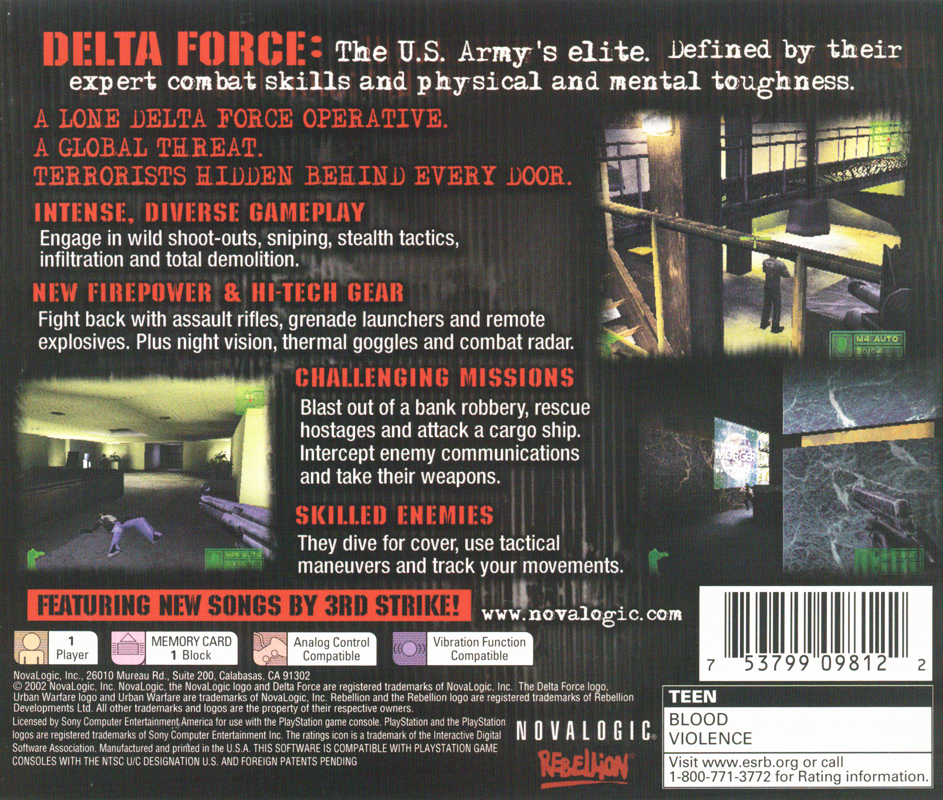 Delta Force: Urban Warfare - PlayStation