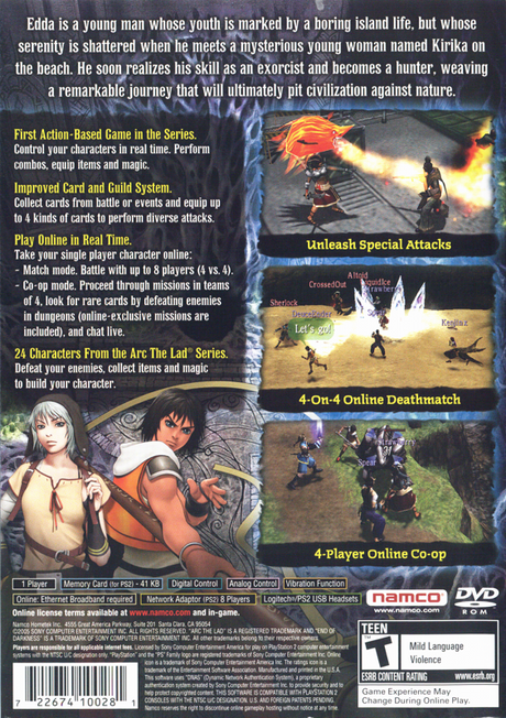 Arc the Lad: End of Darkness - PlayStation 2