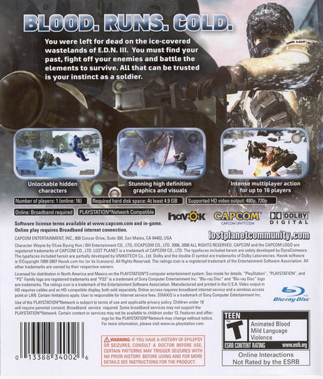 Lost Planet: Extreme Condition - PlayStation 3