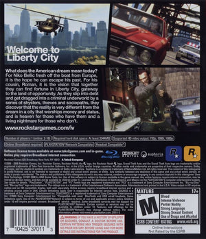 Grand Theft Auto IV - PlayStation 3