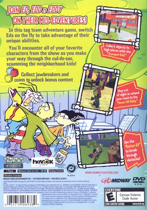 Ed, Edd n Eddy: The Mis-Edventures - PlayStation 2