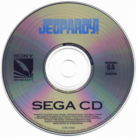 Jeopardy! - SEGA CD