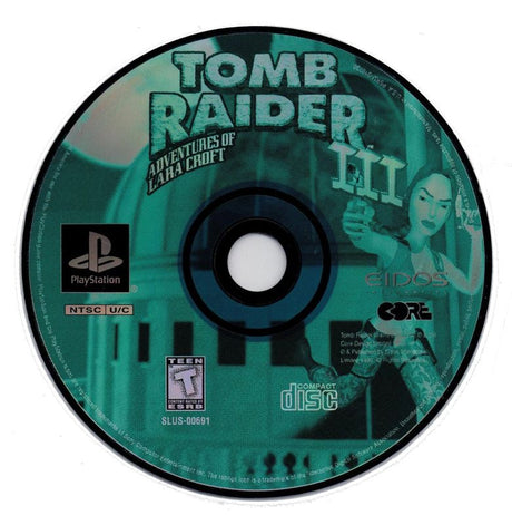 Tomb Raider III: Adventures of Lara Croft - PlayStation