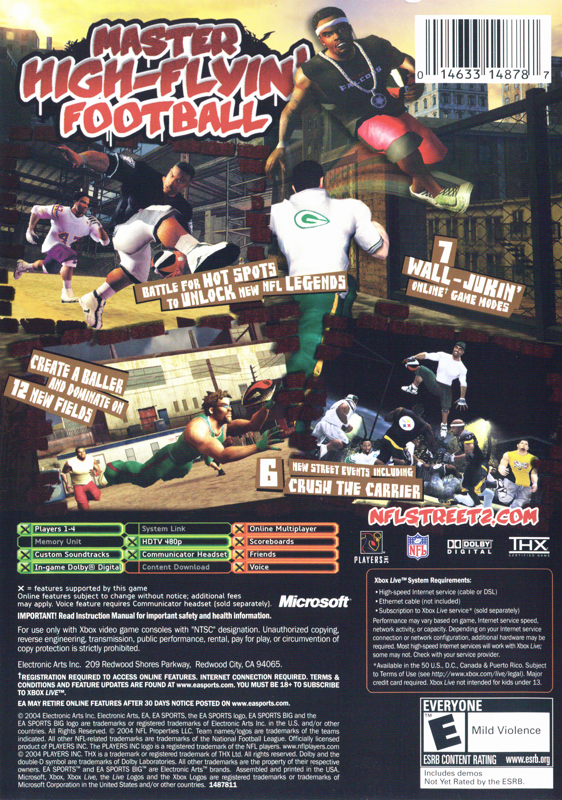 NFL Street 2 - Xbox
