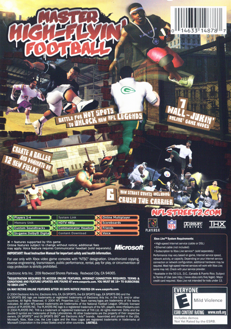 NFL Street 2 - Xbox