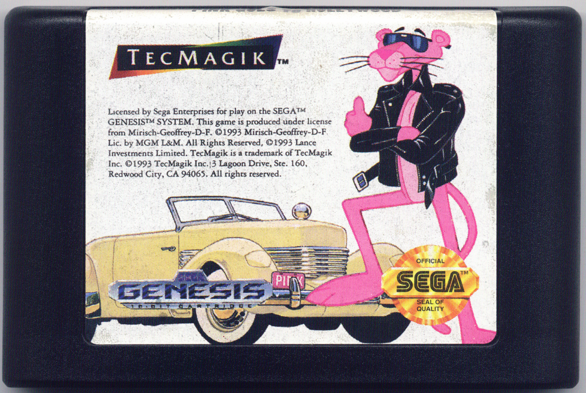 Pink Goes to Hollywood - SEGA Genesis
