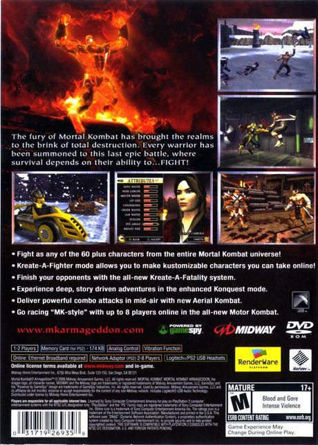 Mortal Kombat: Armageddon - PlayStation 2