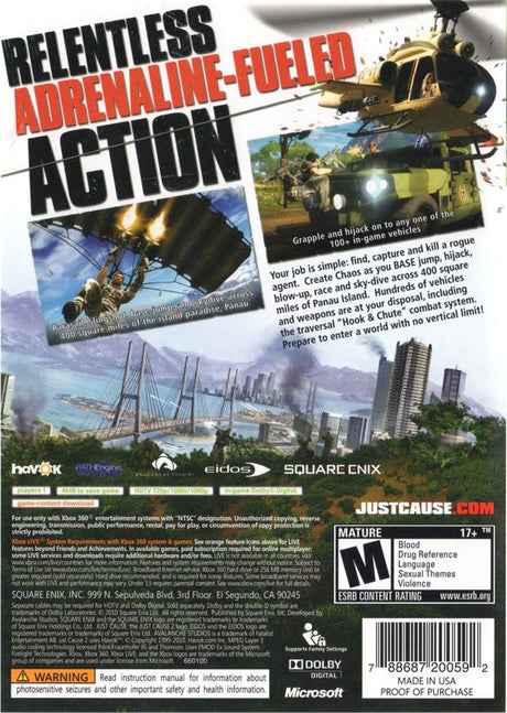 Just Cause 2 - Xbox 360
