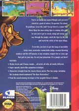 Disney's The Jungle Book - SEGA Genesis