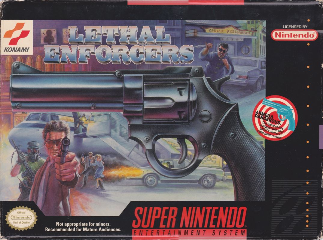 Lethal Enforcers - Super Nintendo