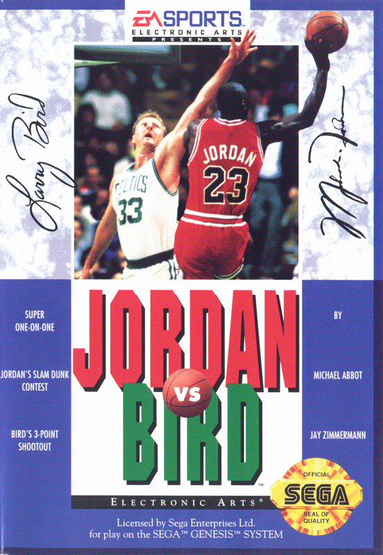 Jordan vs Bird: One on One - SEGA Genesis