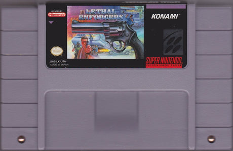 Lethal Enforcers - Super Nintendo