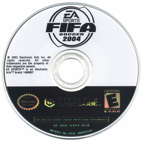 FIFA Soccer 2004 - GameCube
