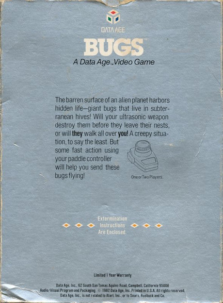 Bugs - Atari 2600