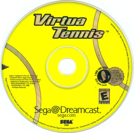 Virtua Tennis - SEGA Dreamcast