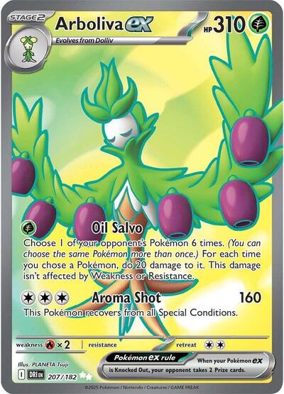 Arboliva ex - 207/182 (207/182) [SV10: Destined Rivals]
