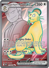 Team Rocket's Persian ex - 219/182 (219/182) [SV10: Destined Rivals]