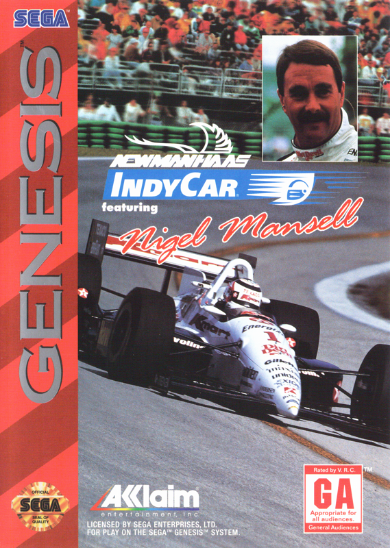 Newman/Haas IndyCar featuring Nigel Mansell - SEGA Genesis
