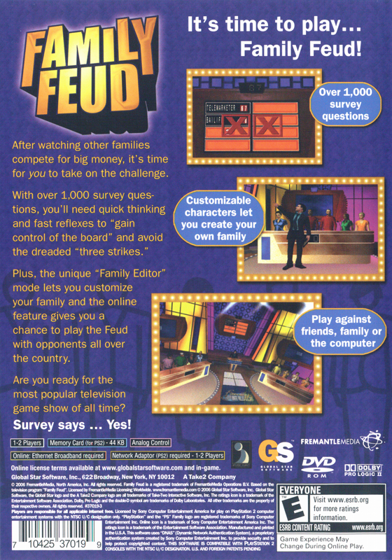 Family Feud - PlayStation 2