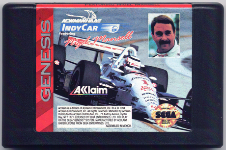Newman/Haas IndyCar featuring Nigel Mansell - SEGA Genesis