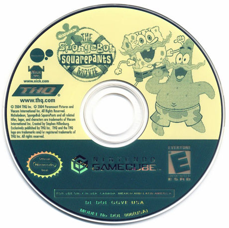 The SpongeBob SquarePants Movie - GameCube